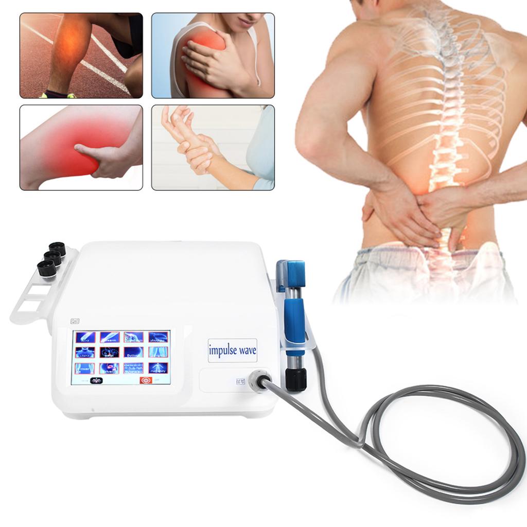 Shock Waves Treatments Therapy Machine Pain Relief Shockwave Physiotherapy InstrumentEU Plug