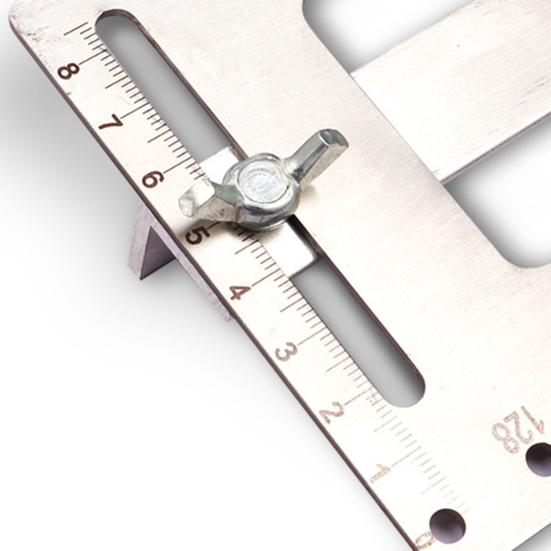 Punch Locator Precise Adjustable Ultra Light Stainless Steel Cupboard Handles Drilling Positioning Tool Woodworking Tools