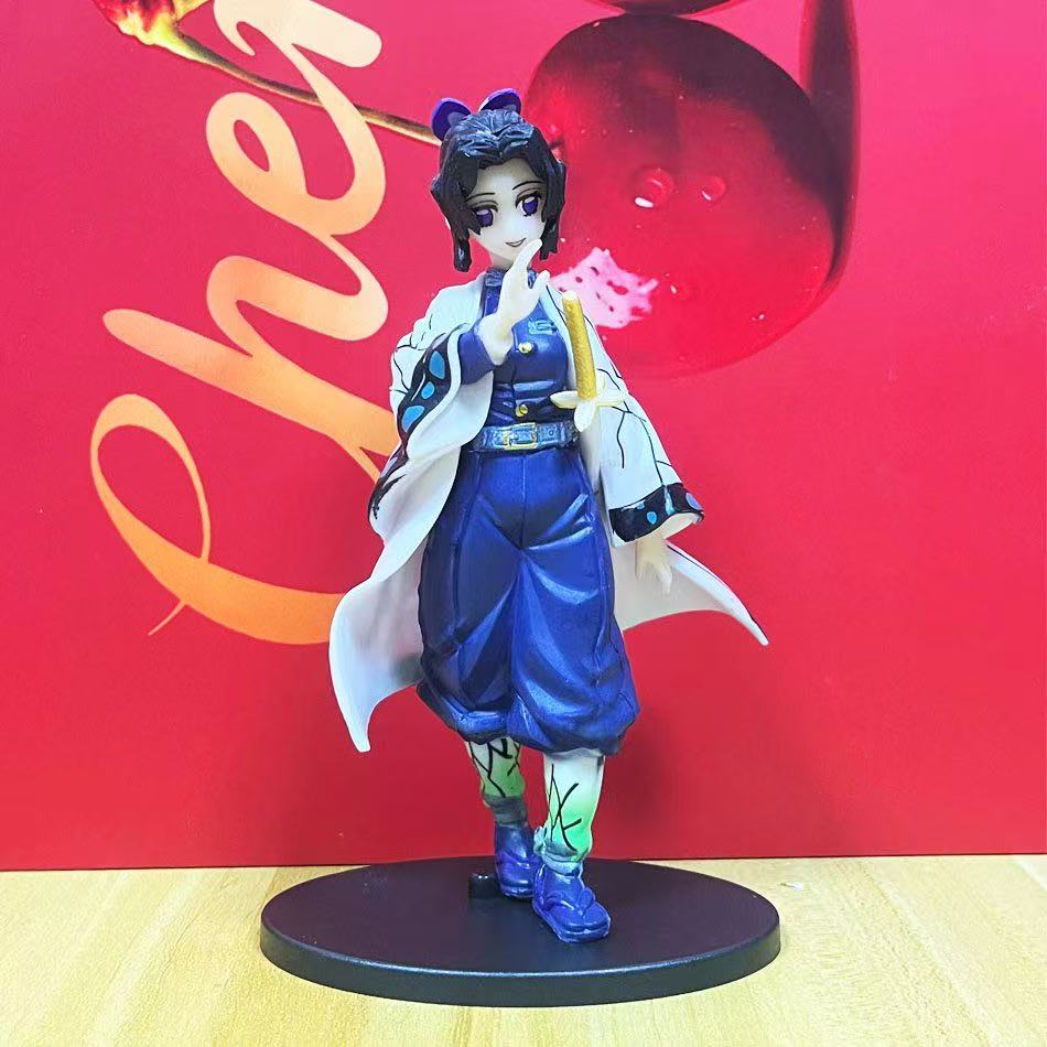 

@Anime Demon Slayer Kimetsu no Yaiba Model Kamado Tanjirou Action Model Agatsuma Zenitsu Nezuko Warrior PVC Model Toys** no box
