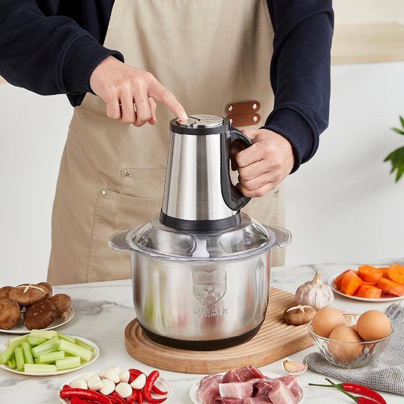 ZISIZ 5L Household Meat Grinder & Food Processor
