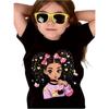 Colorful Child T-Shirt Summer Short Sleeve T-Shirts for Girls Tops Fashion Little Girl Clothes Casual O-Neck Boy Child Tee Shirt
