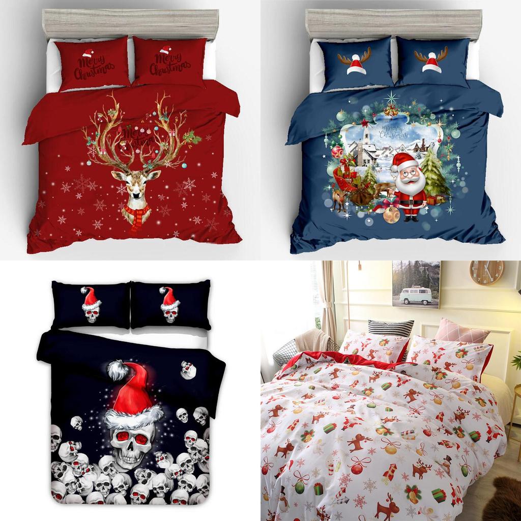 High-quality Father Christmas Duvet Cover And Pillowcases For All Bed Sizes