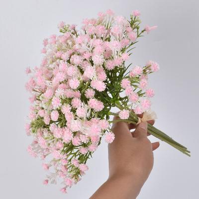 7Pcs/Bunch Decorative Gypsophila Realistic Decoration Supplies Nice-Looking Attractive Scene Setting Artificial Flower for Living Room