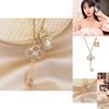 Stylish 2021 Key Lock Zircon Necklace For Women With Elegant Alloy Design And Chic Ins Fashion