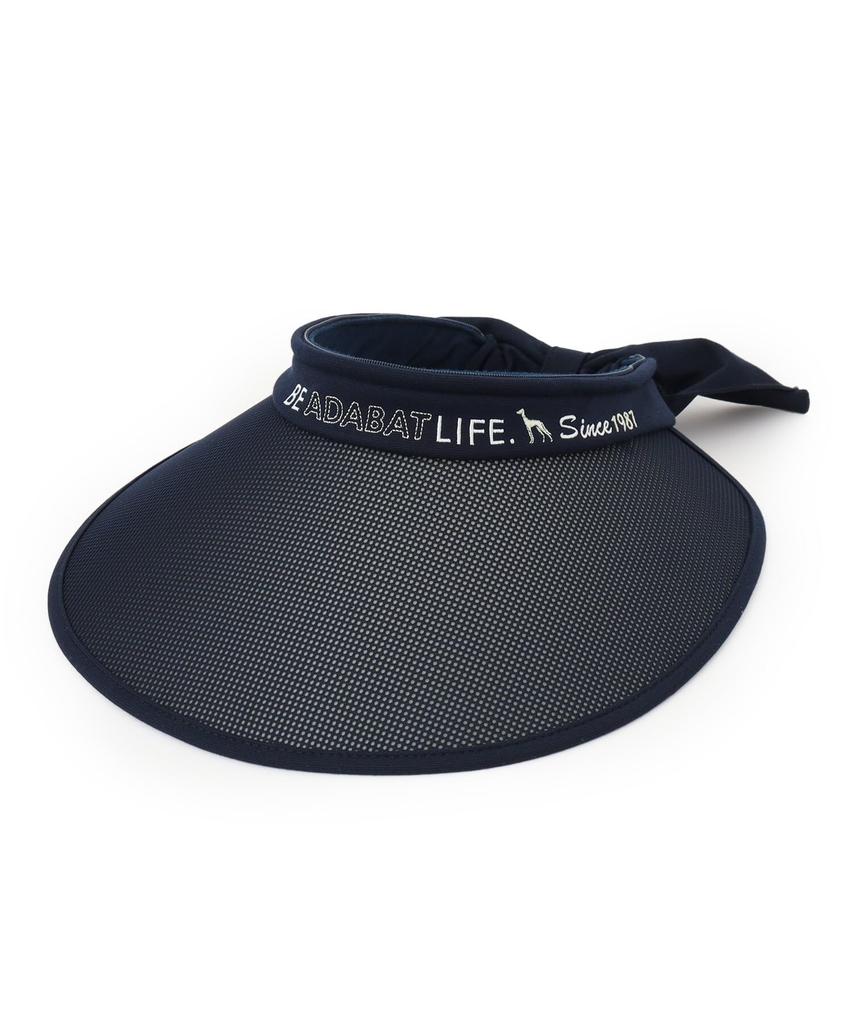 Hat Wide Sun Visor C8601277 White 00 [Adabat] 2-way [UV Protection] Women's (001) (FREE)