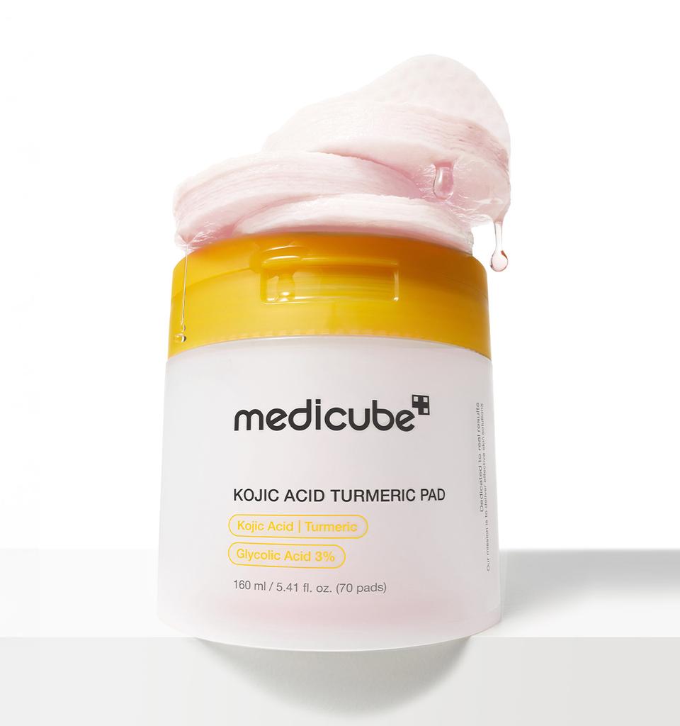 Medicube Kojic Acid Turmeric Toning 4-Step Set with Overnight Wrapping Mask