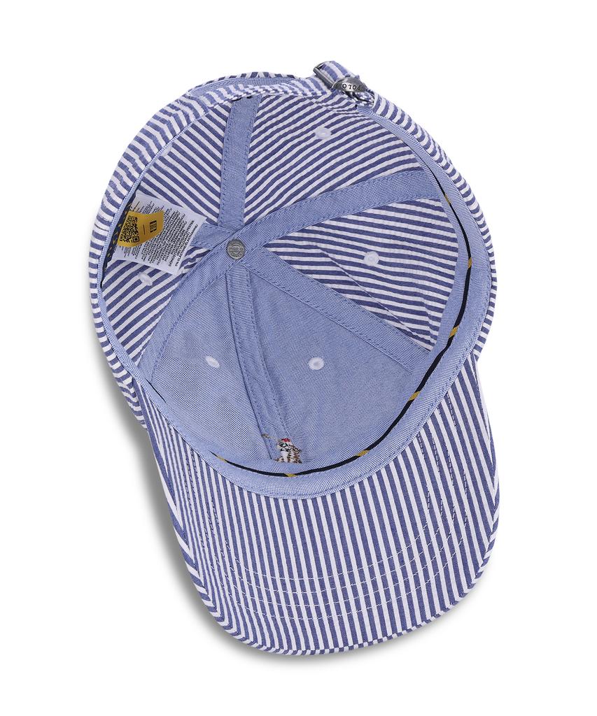 POLO RALPH LAUREN Seersucker Ball Cap - Blue