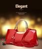 2025 Hot-Selling Women's Glossy Patent Leather Handbag: European & American Style Bridal Wedding & Evening Bag
