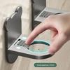 Universal Shower Gel Bottle Rack Wall Mounted Adjustable Shampoo Bottle Metal Holder Hand Soap Dispenser Hook Free Punching