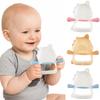 3Pcs Soft Nursing Teething Toys Anti Dropping Newborn Molar Toys Chewing Training