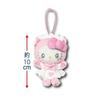 Hatayama Shoji Sanrio Mini Mascot Nekoneko Maid Hello Kitty Mike Plush Mascot Small Size Bag Charm Character Goods Gift Wrapping Available 63203757