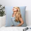 Sängerin Sabrina Carpenter Kissenbezüge Popmusik Kissenbezüge Neuheit Reißverschluss Dekorative Kissenhülle Für Zuhause 18"