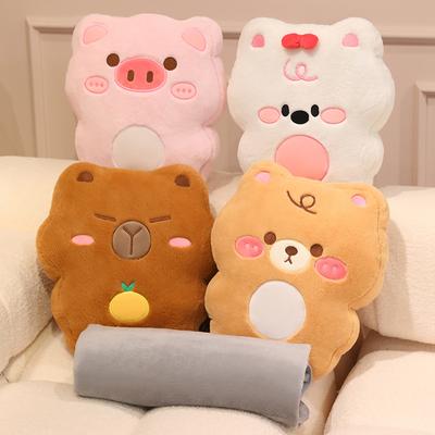 Cuddly Animal Soft Pillow Stuffed Capybara Dog Pig Penguin Plush Kawaii Plush Cute Plush Toy Kawaii Sweet Gift For Kids Children