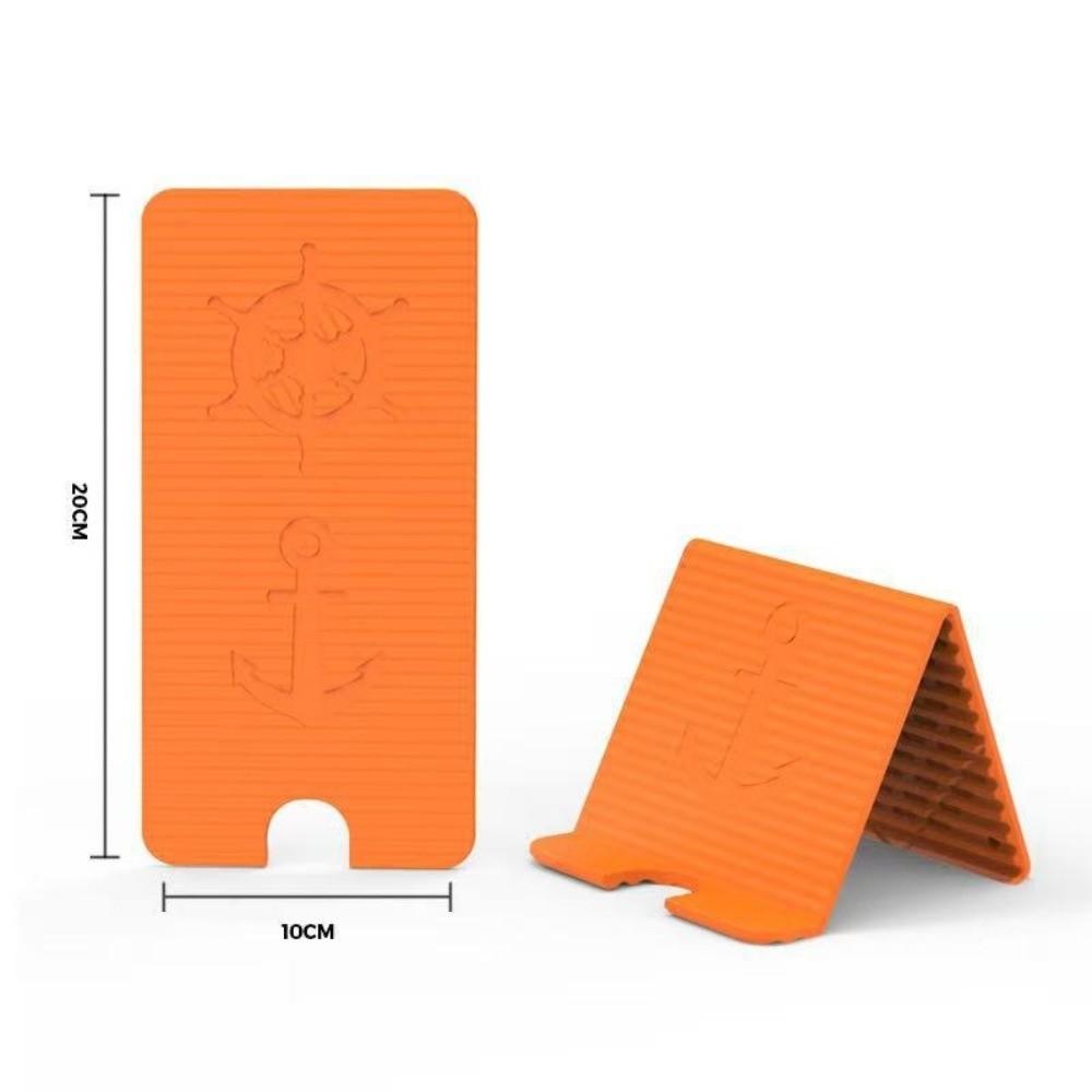 Supporto Pieghevole Antiscivolo in Silicone per Telefono, Supporto Flessibile da Scrivania per Telefono e Tablet
