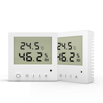 Large LCD Screen Digital Thermometer Instrument Temperature Humidity Sensor for Home Greenhouse Planting ABS Plastic  ODM