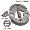 Garden Equipment Clutch Replacement Compatible with Different 43cc and 52cc Trimmers and Brushcutters Replacement Part