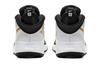 Nike Team Hustle D 9 Mid Top Children's Basketball Shoes Black White Gold AQ4224-004