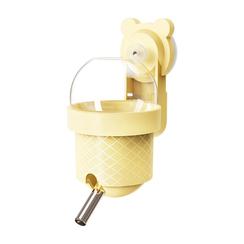 

Leakproof Hamster Drinker Water Bottles Dispenser Feeders Hanging Head Pet Dog Squirrels Rabbit Drinking Bottles жёлтый