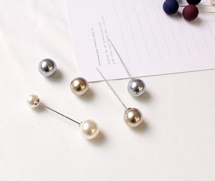 Korean Pearl Brooch: All-Match Women's Cardigan, Scarf Pin, Shawl Buckle, Small Jewelry Accessories