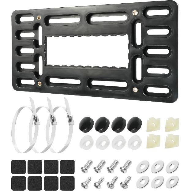 License Plate Holder,Front License Plate Holder,Car Accessories License Plate Bracket,Car Plate Holder,License Plate Covers With Anti Theft Stainless