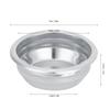 58mm Single Double Porous Filter Bowl Basket Semi Automatic Coffee Machine Bottomless Handle