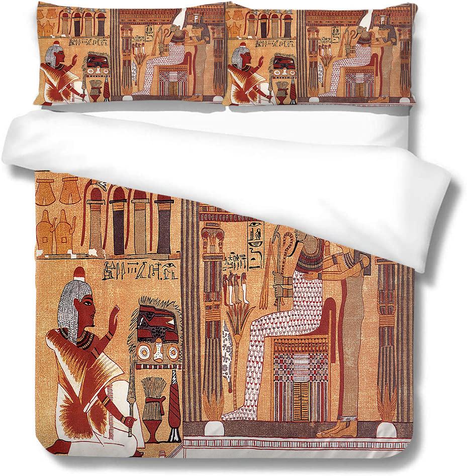 African 3D Digital Printing Polyester Quilt Cover Pillowcase Two Or Three-Piece Set