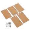 Kit de Livro Flip com 5 Peças Livros Pintados à Mão Separados Conjunto de Parafusos Ferramentas de Pintura para Crianças