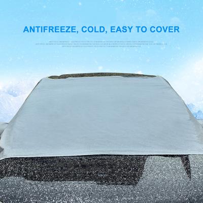 240*140cm Winter Car Snow Cover Thickening Anti-frost Anti-freeze Sunshield Sunscreen Snow Block Clothing Cover Car Accessories