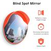 Traffic Convex PC Mirror Wide Angle Blind Spot Corner Road Parking Safety 22" 18"