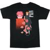 Camiseta Masculina Naruto Uzumaki Nagato Pain Manga Curta Estampa Gráfica
