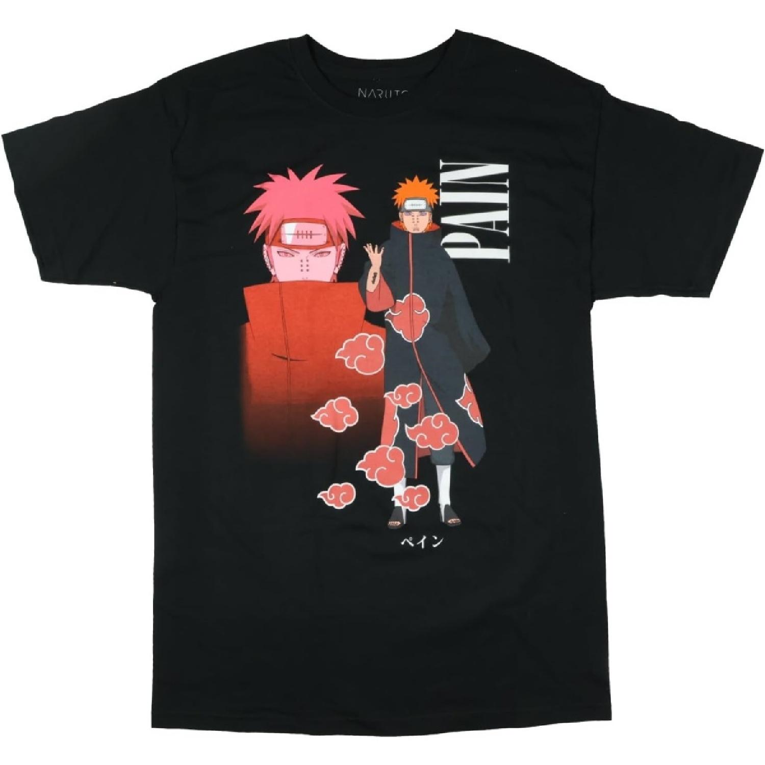 

Naruto Uzumaki T-Shirt Men s Nagato Pain Short Sleeve Graphic Print Tee XXXXXL різнокольоровий