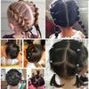 1000pcs Cute Nylon Rubber Band Elastic Hair Bands Headband Children Girls Hair Accessories