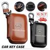 XUY2   Car Key Wallet Housekeeper Key Bag Card Bag For Mercedes Benz B/C/E/S Class W203 W204 W205 W210 W211 W212 W221 Car Accessories