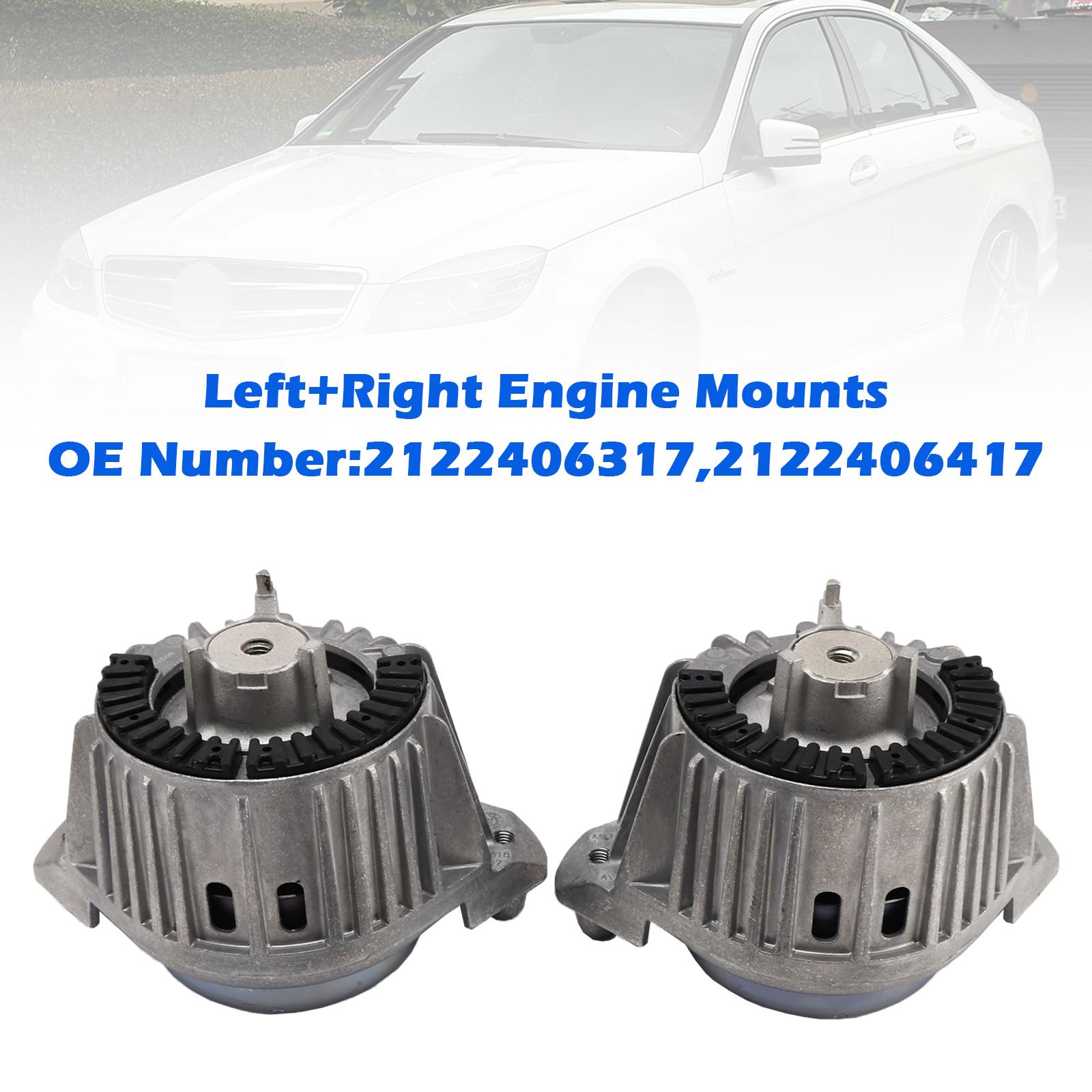 

2x Left + Right Engine Mounts for Mercedes-Benz E-Class W212 E 200 220 250