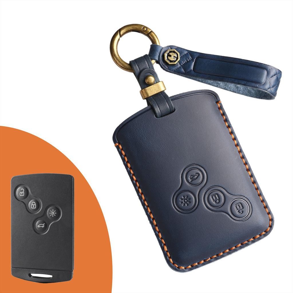 Auto Schlüsselhülle Abdeckung Halter Schlüsselanhänger Alcantara Für Renault Duster Captur Clio Logan Megane Koleos Scenic Fluence Zoe