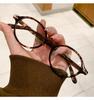 Zhang Jingyi Women's Round Nerd Glasses: Super Light, Anti-Blue Light, Prescription-Ready.