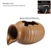 Eco Tank Pottery Jar: Ancient Flow Filtration Ornament for Oxygenating Fish, Courtyard Landscaping, and Fountain Decoration.