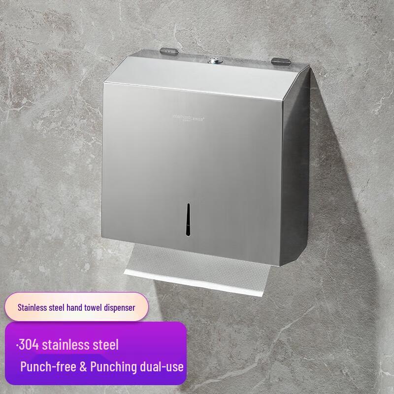 Aige Wall-mounted Stainless Steel Hand Paper Dispenser