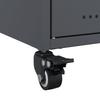 TV Stand Anthracite 68 X 39 X 43.5 Cm Cold Rolled Steel