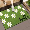 Small Daisy Entry Door Mat Ins Wind Entrance Non Slip Water Absorbent Easy To Clean Floor Mat Lovely Fresh Home Decor