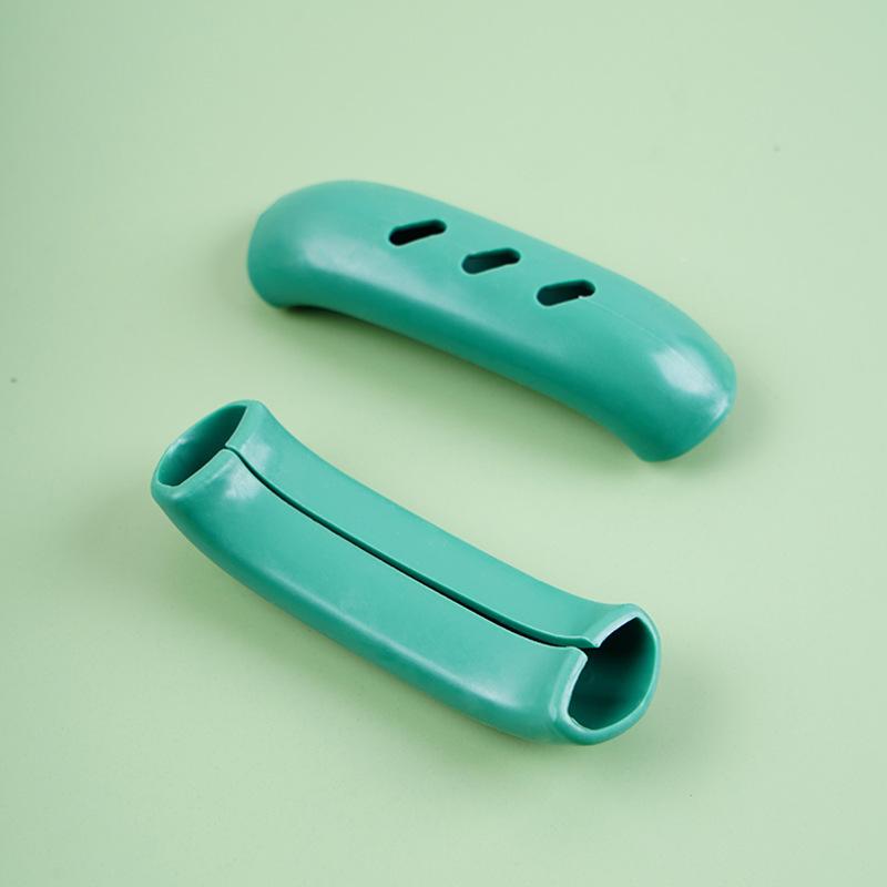 1 Pair Silicone Handles Anti-Scalding And Non-Slip Silicone Lid Pot Handles Insulation Glove Clips Kitchen Accessories Tools