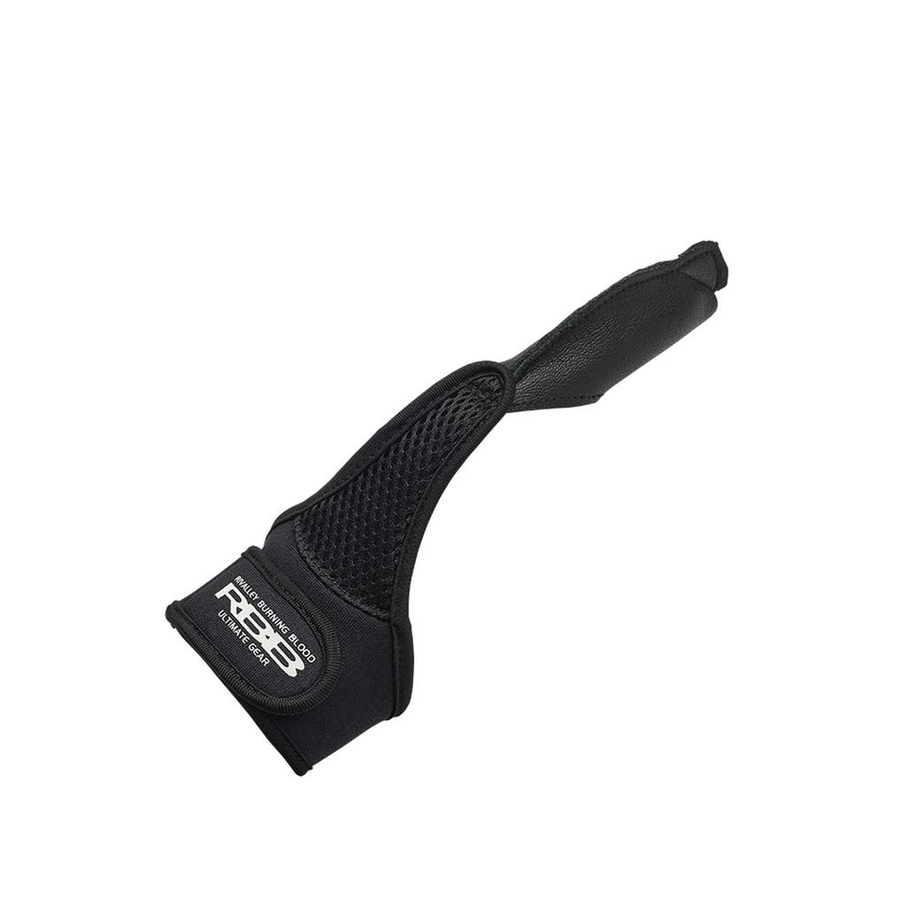 SOSHIN 7724 RBB Finger Protector, Black, Large