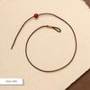 DIY Extremely Fine 1mm String Lucky Beads Anklet Carrying Strap