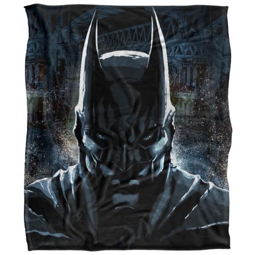 Batman Close Up Supersoft Blanket