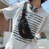 Women Canvas Bag Small Chest Bag Student Sports Waist Bag Men's Mobile Phone Bag