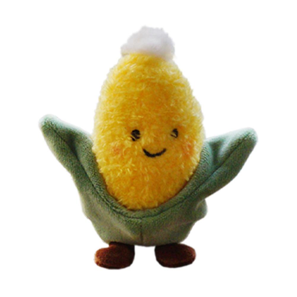Veggie Plush Keychain White Cabbage Broccoli Corn And More
