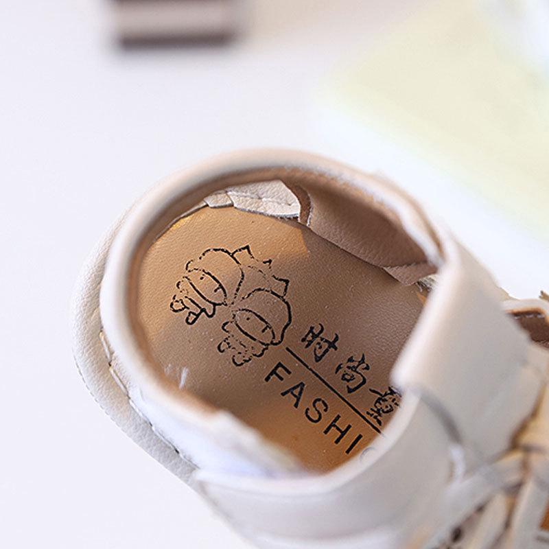 Baby Girl Bag Head Sandals Summer Called Shoes 0-1-2 Years Old Soft Sole Cute Baby Shoes Children Princess Shoes