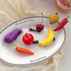 Simulated Fruit And Vegetable Hair Clip Bangs Hair Clip Cute Broken Hair Small Clip Hair Accessories For Girls Hair Styling Tool
