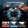 Dashcam Front and Rear 512GB Large Memory 1080P 4G Night Vision HD Camera Time-lapse Video for Fleet Management
