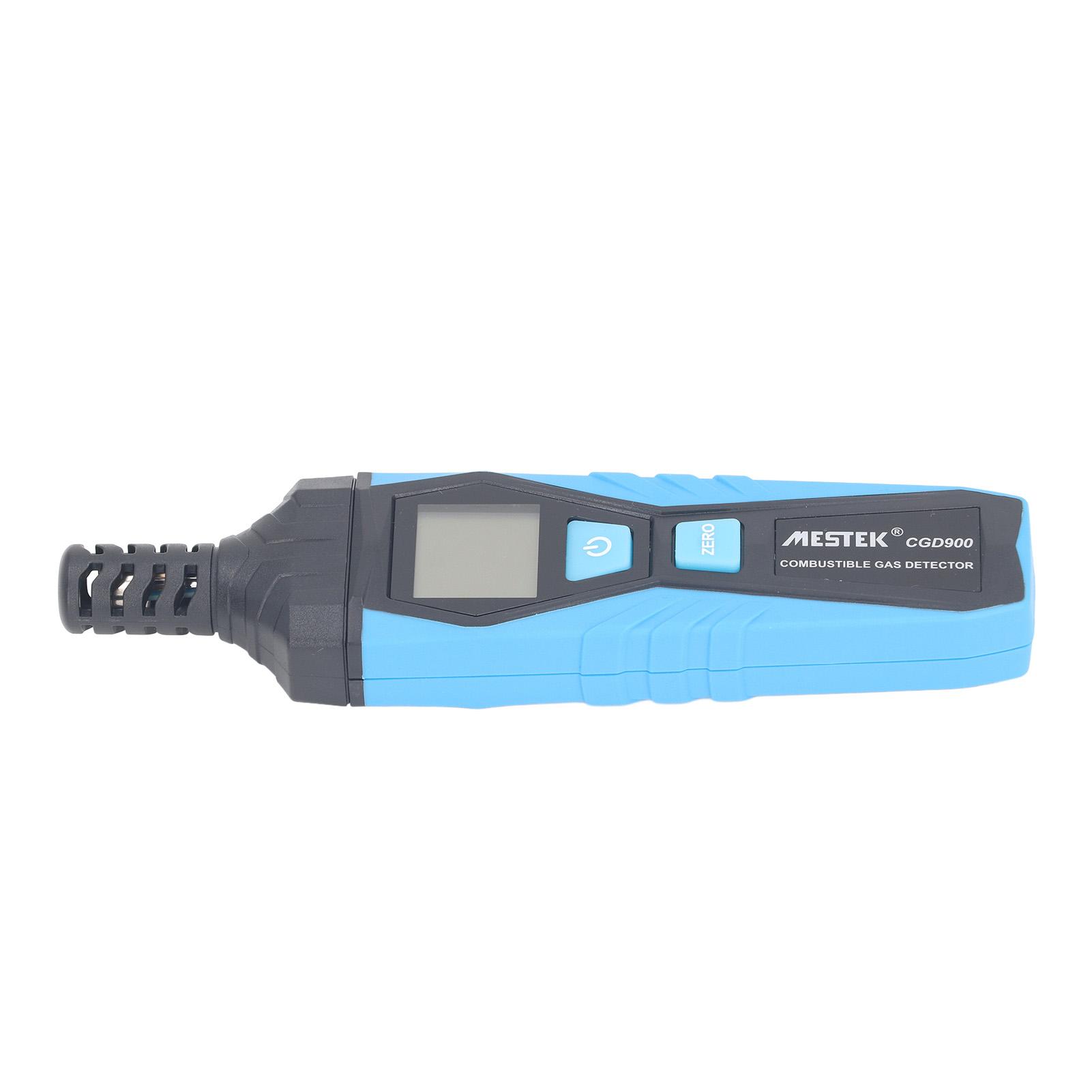 Combustible Gas Detector Double Alarm High Sensitivity Portable Thermometer Combustible Gas Alarm ABS